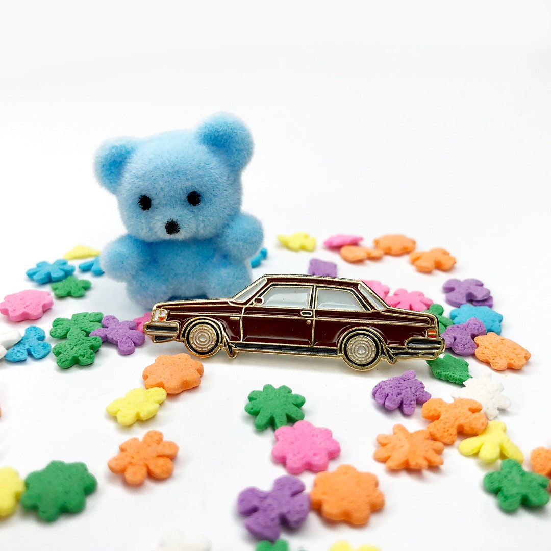 Vintage Car Enamel Pin | Volvo 240 Sedan | 70s | 80s | 90s Nostalgia - Etsy