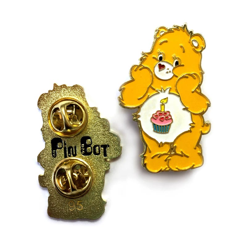 Care Bear Enamel Pin Set of 10 ALL Original Care Bears | Etsy