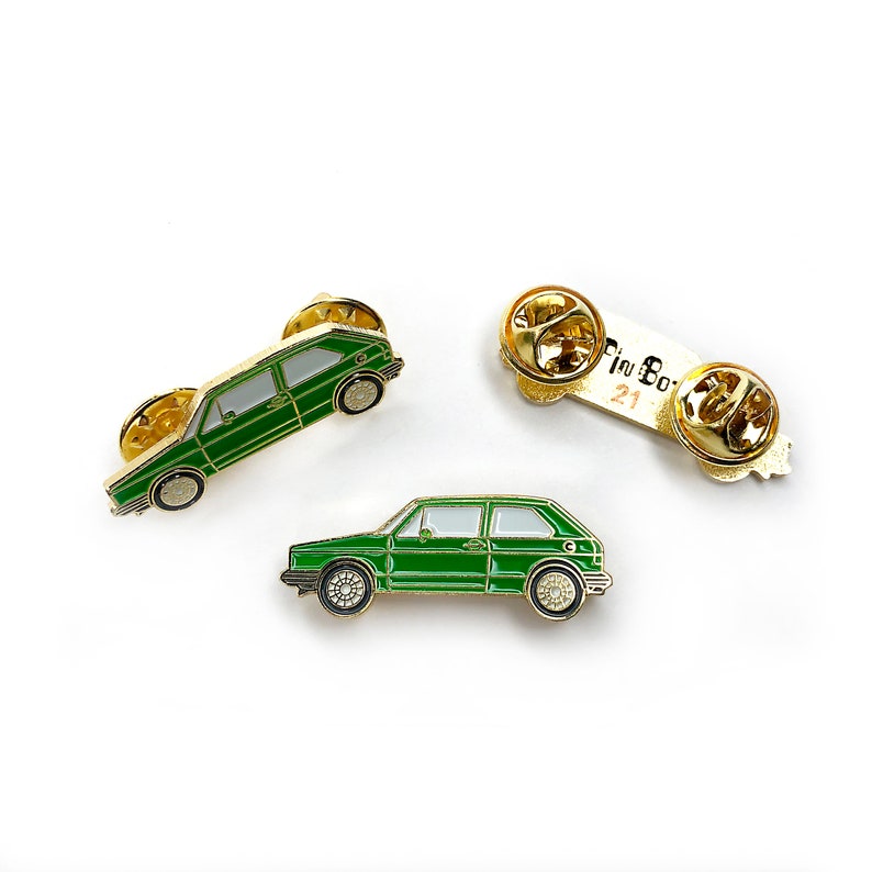 VW Golf Enamel PinGREENVolkswagenMK1Lapel PinHat Pin90s Etsy
