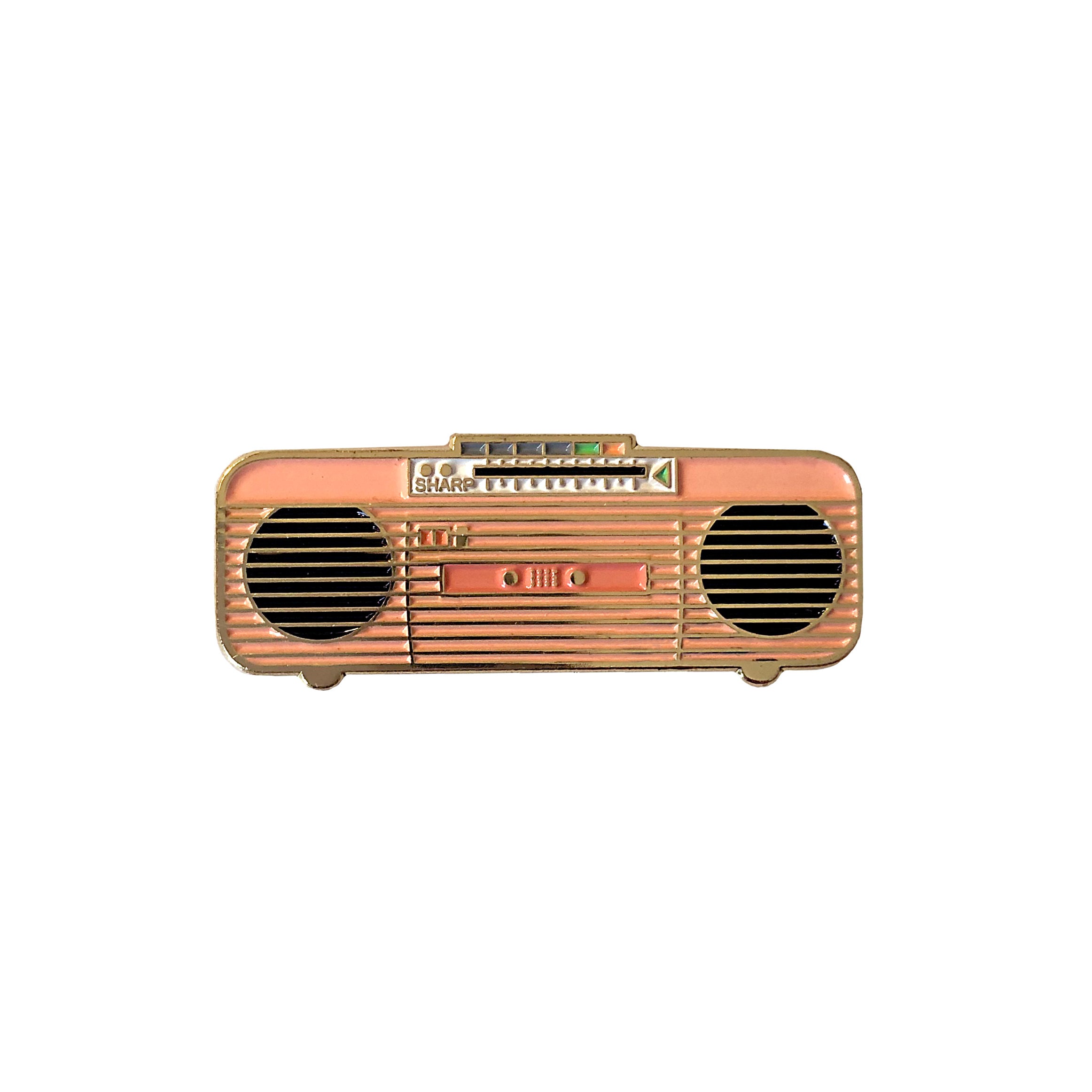 NK Radio Portátil Vintage Pequeña NK-AB1904-FM Rosa