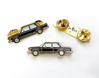 Vintage Car Enamel Pin | BMW 2002 | 60s | 70s Nostalgia