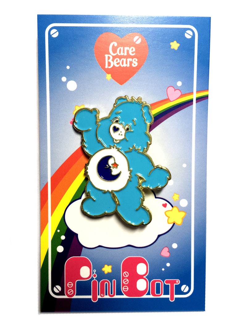 Care Bear Enamel Pin Set of 10 ALL Original Care Bears | Etsy