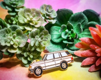 Vintage Car Enamel Pin | Range Rover Classic | 70s | 80s | 90s Nostalgia | 6 Colors Available!