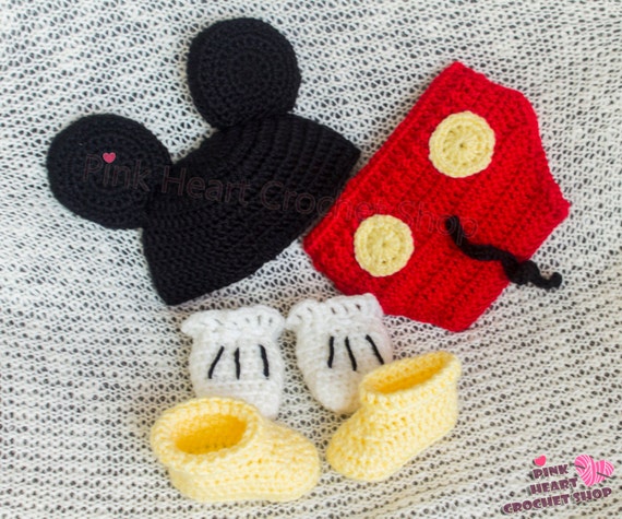 mickey newborn outfit