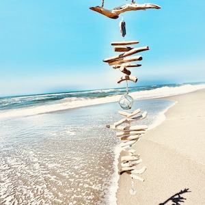 Driftwood spinner sun catchers