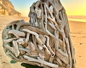 Driftwood heart