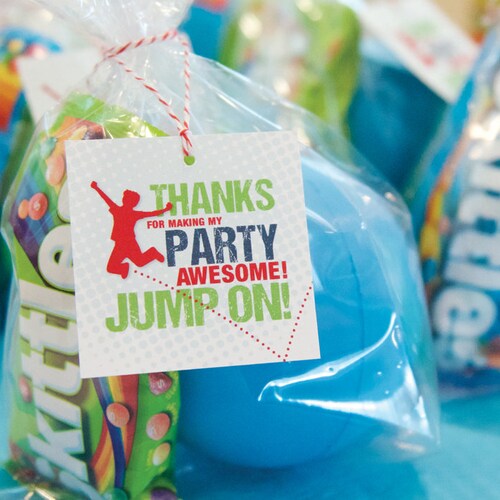 Jump Party Package Instant Download Trampoline Party - Etsy