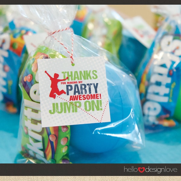 Trampoline Party Favors - Etsy