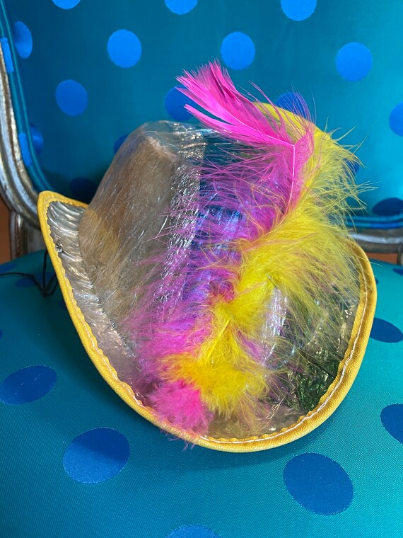 Vintage 70s New Years Cellophane Party Hats Set of 4 - Etsy