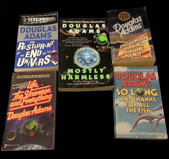 Image result for douglas adams book cover"