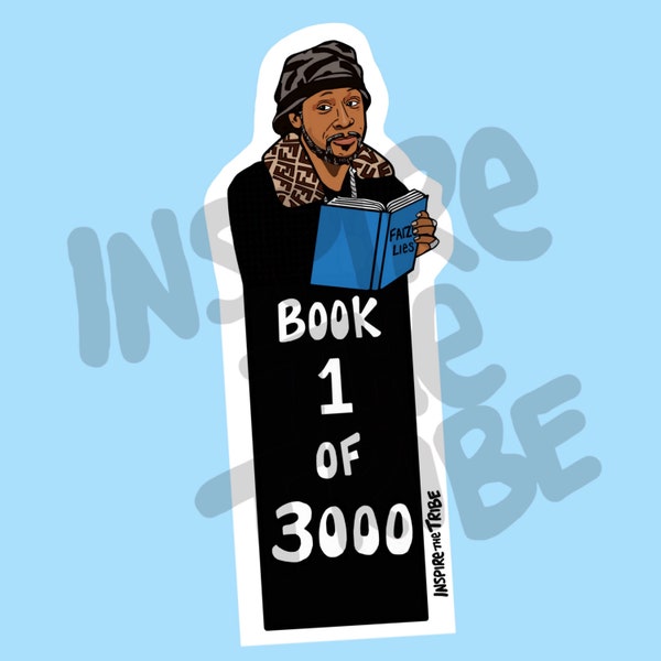 Inspire the TRIBE Katt 'Book 1 of 3000' Bookmark