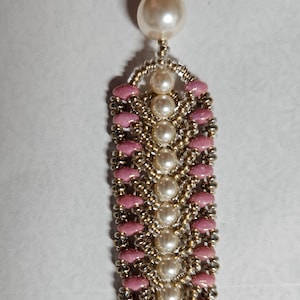 Vintage Preciosa Pearl & Crystal Bracelet