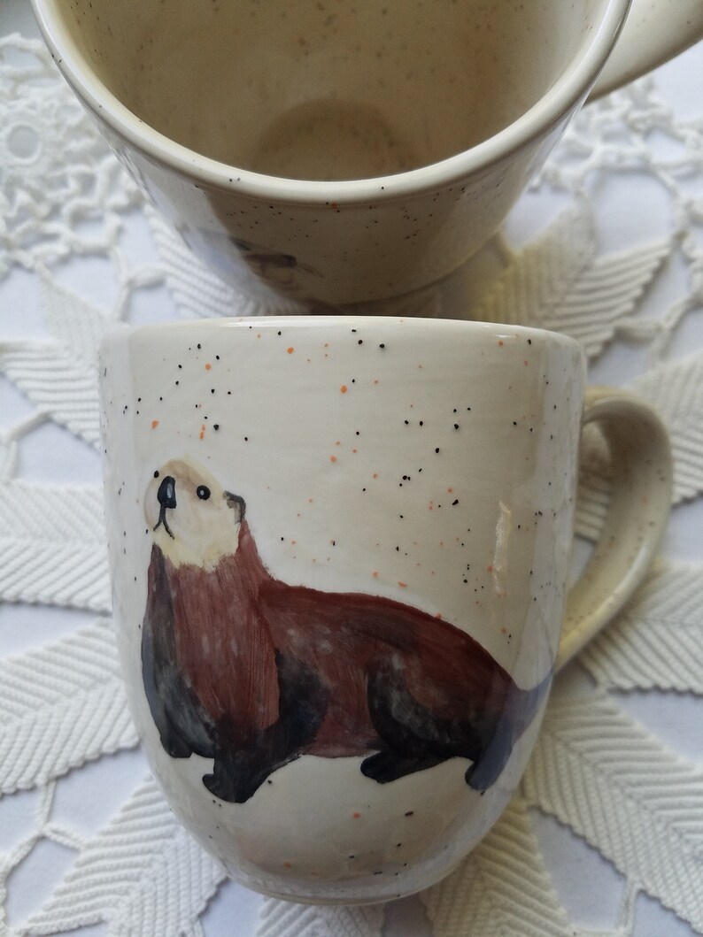large animal mug