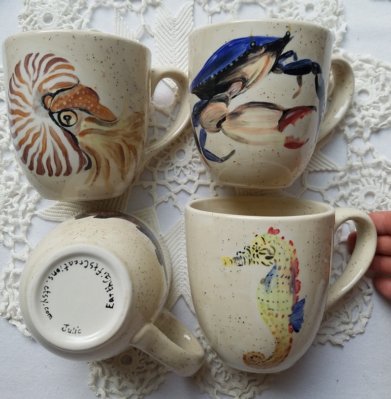 large animal mug