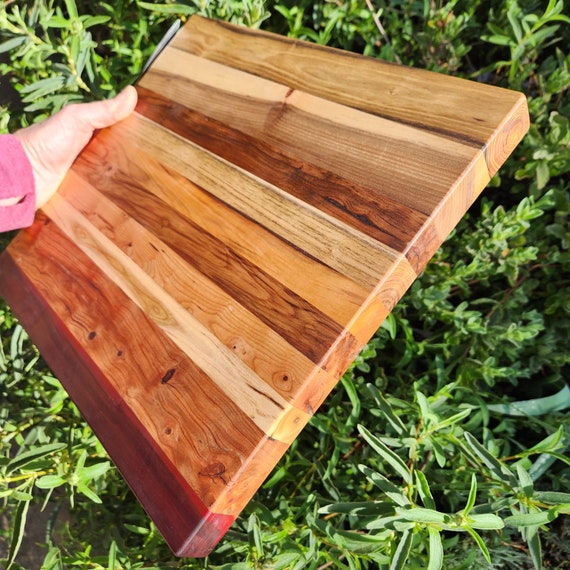 13x12 Wood Cutting Board Made in My Wood Shop Hardwood Scraps