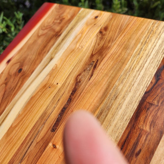 I guess my cutting board wasn't really dishwasher safe : r