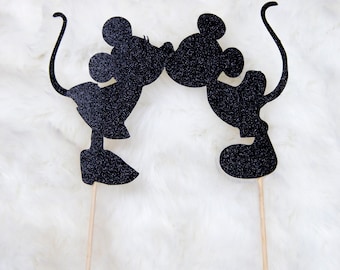 Mickey Cake Topper, Wedding Cake Topper, Engagement Party, Disney Wedding, Disney Fairytale Wedding