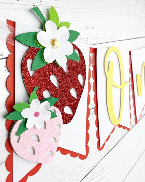 Strawberry Theme High Chair Sign, Berry Theme, Berry 1st Birthday, Berry Sweet, Strawberry Party