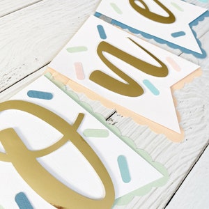 Ice Cream High Chair Sign, Ice Cream Theme, Ice Cream Party, Turning 1, High Chair Sign, ONE