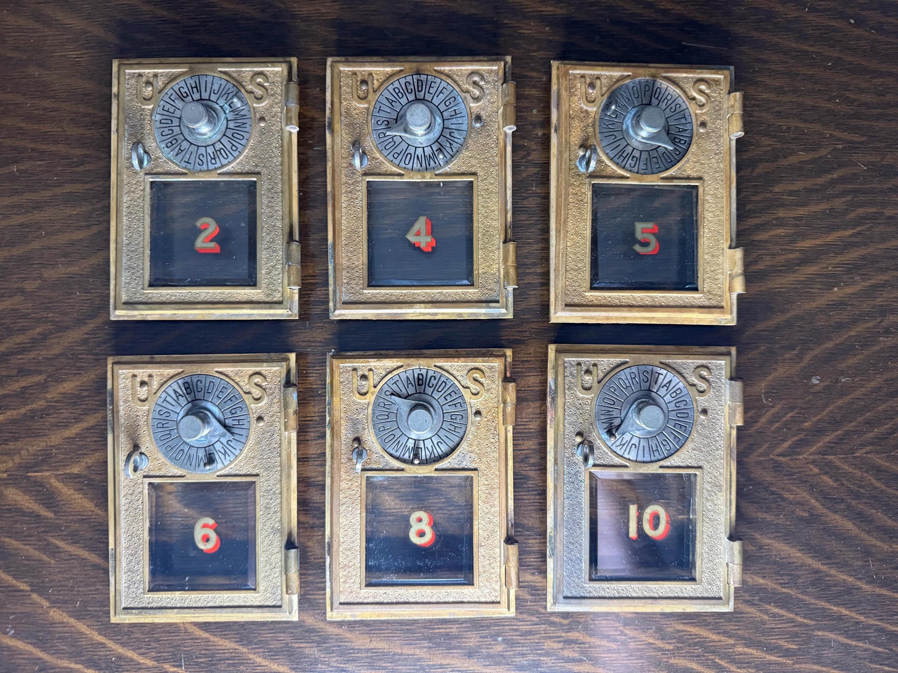 Vintage Post Office Mail Box - Etsy