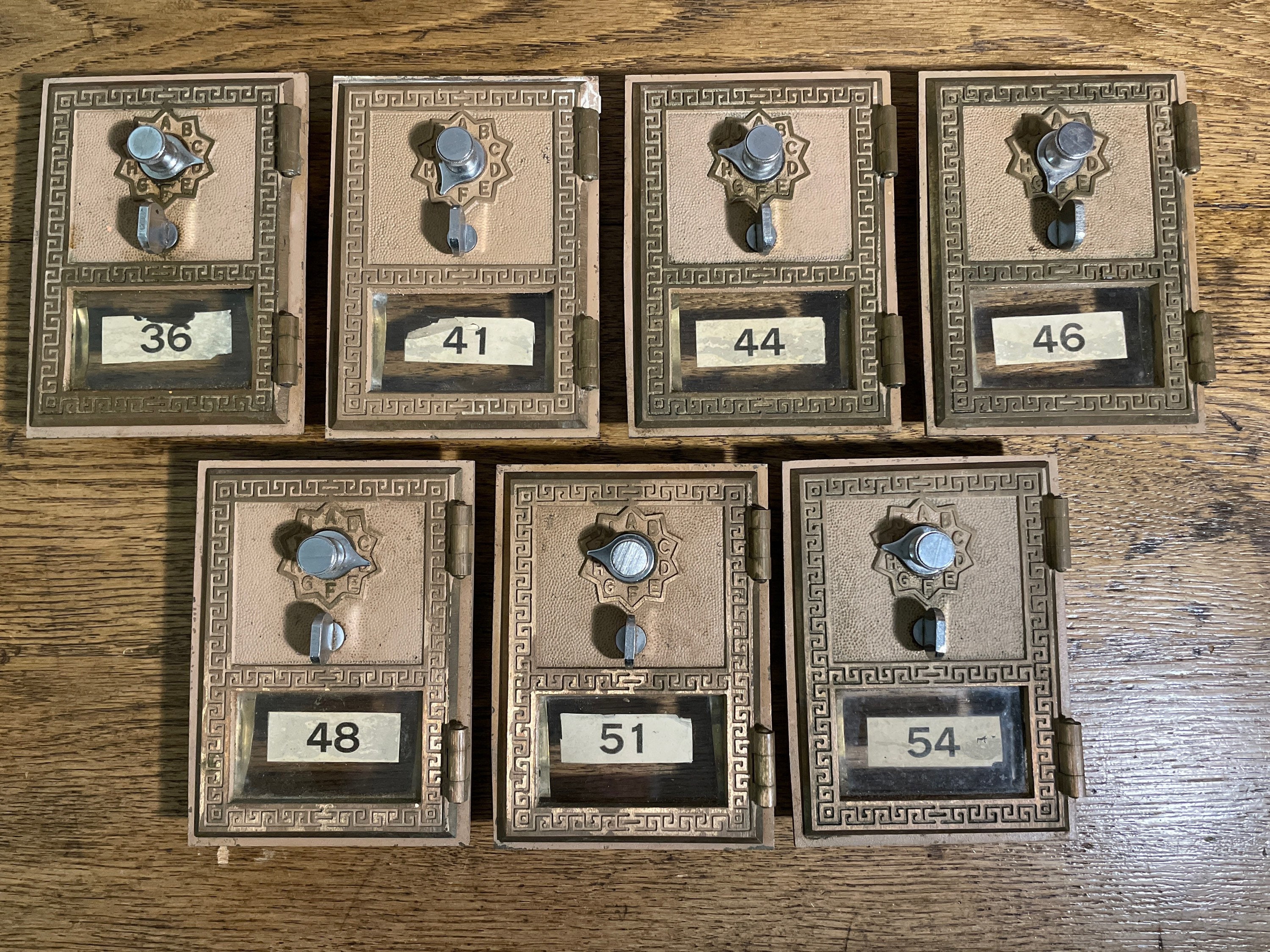 Post Office Box Door P.O. Door Mail Box Postal Antiqueus W/ Etsy