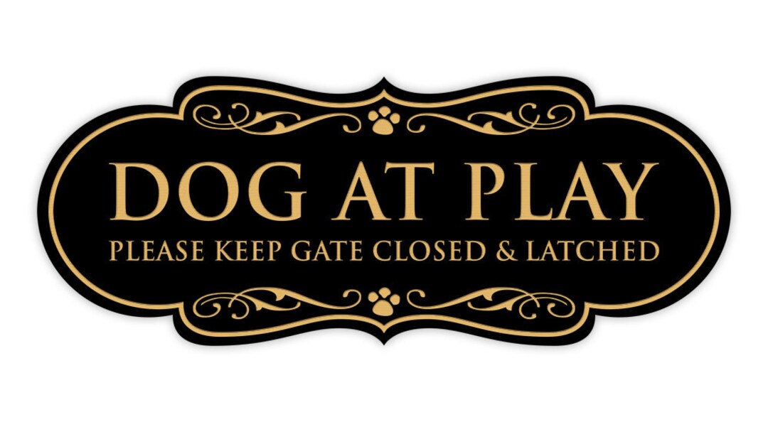 Motto Lita Fancy Paws, INDOOR ONLY CAT Please Close Door