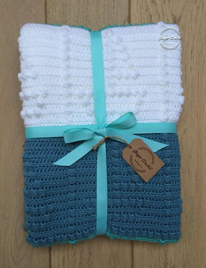 Sailboat Bobble Baby Blanket Pattern Etsy