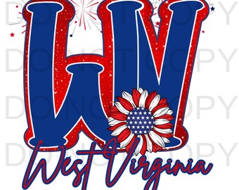 West Virginia patriotic png