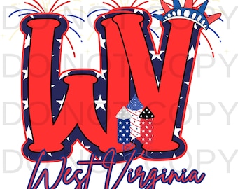 West Virginia patriotic png