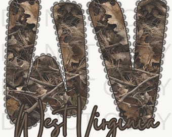 West Virginia Spitze camo png