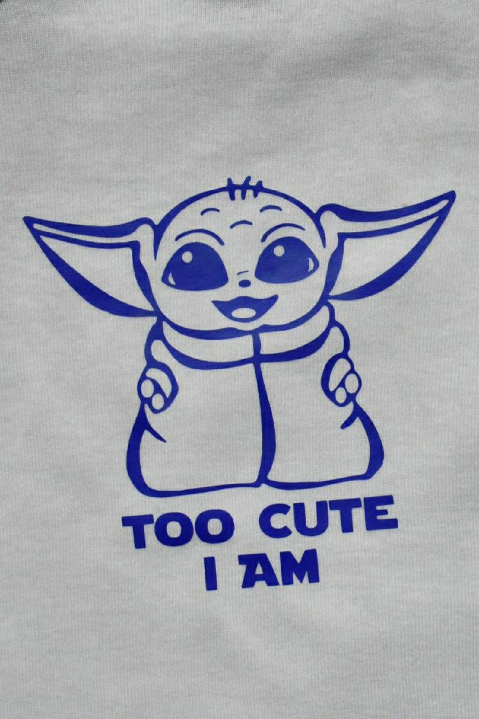 Baby Yoda Onesie Star Wars Onesie Disney Newborn Etsy