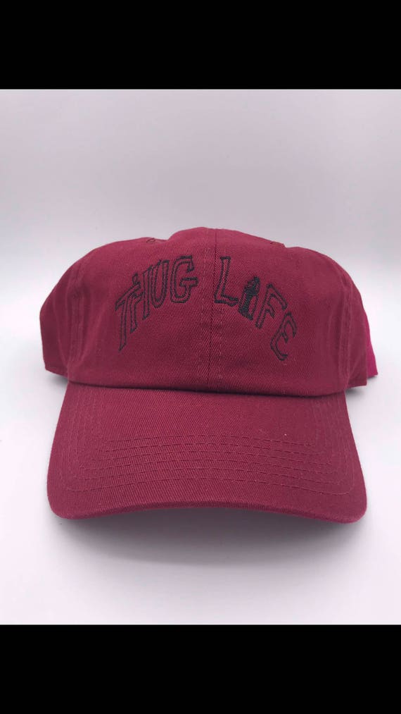 Birthday Gift Embroidered Cap Thug Life 2pac Beanie