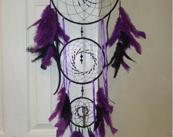 Large three tiered dream catcher