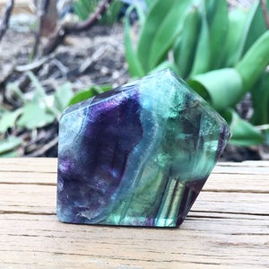 25% OFF (Rainbow Fluorite Crystal Slab)