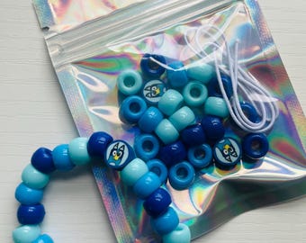 DIY Bluey Bracelet Kit: Kids Party Favor, Bluey Crafts