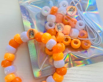 DIY Bingo Bracelet Kit: Bluey Party Favor, Kids Crafts