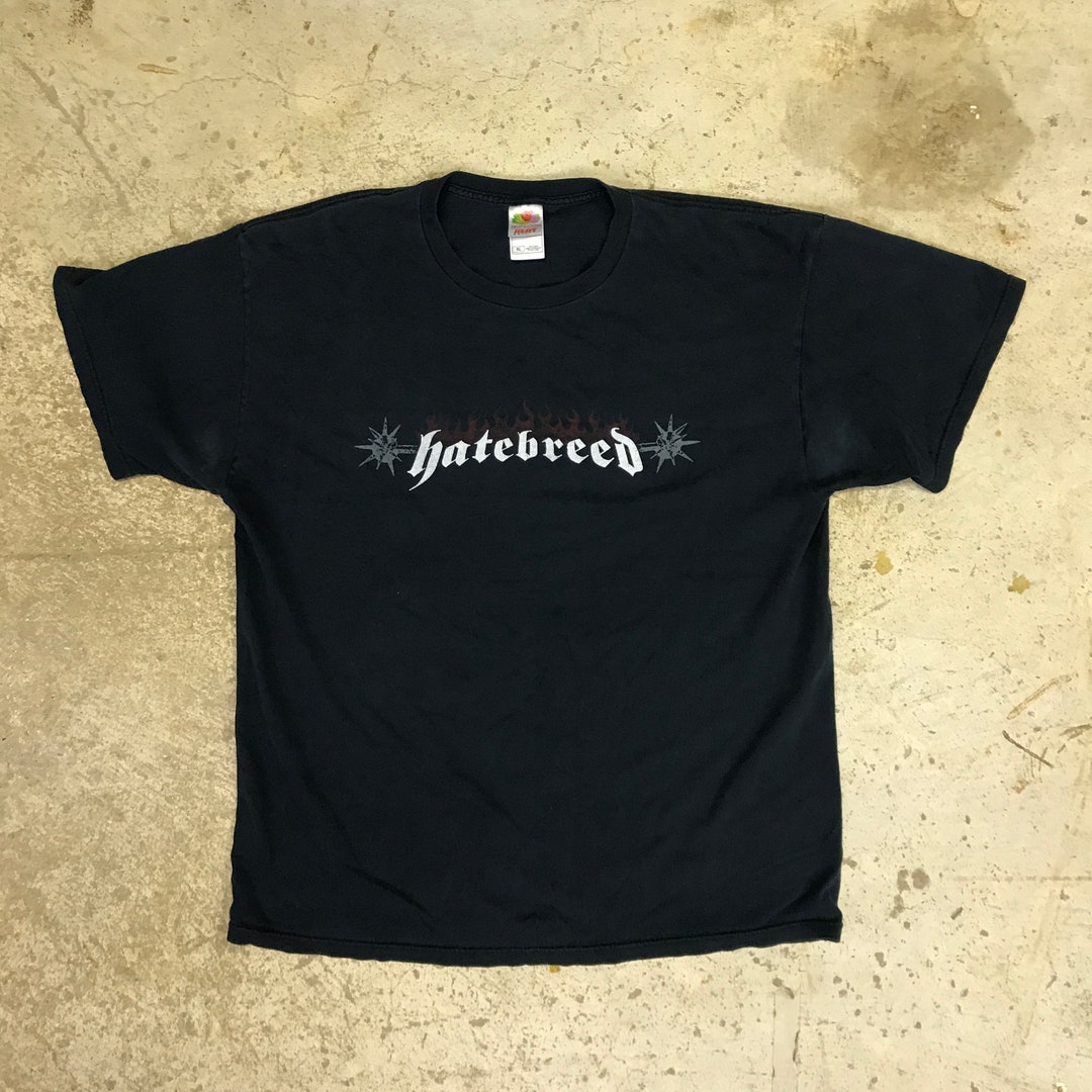 Vintage HATEBREED the Rise of Brutality T-shirt Size X-large XL