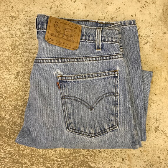 brown tab levis