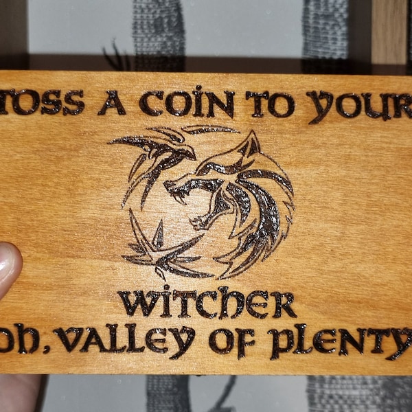 The Witcher Inspired Trinket Jewellery Box