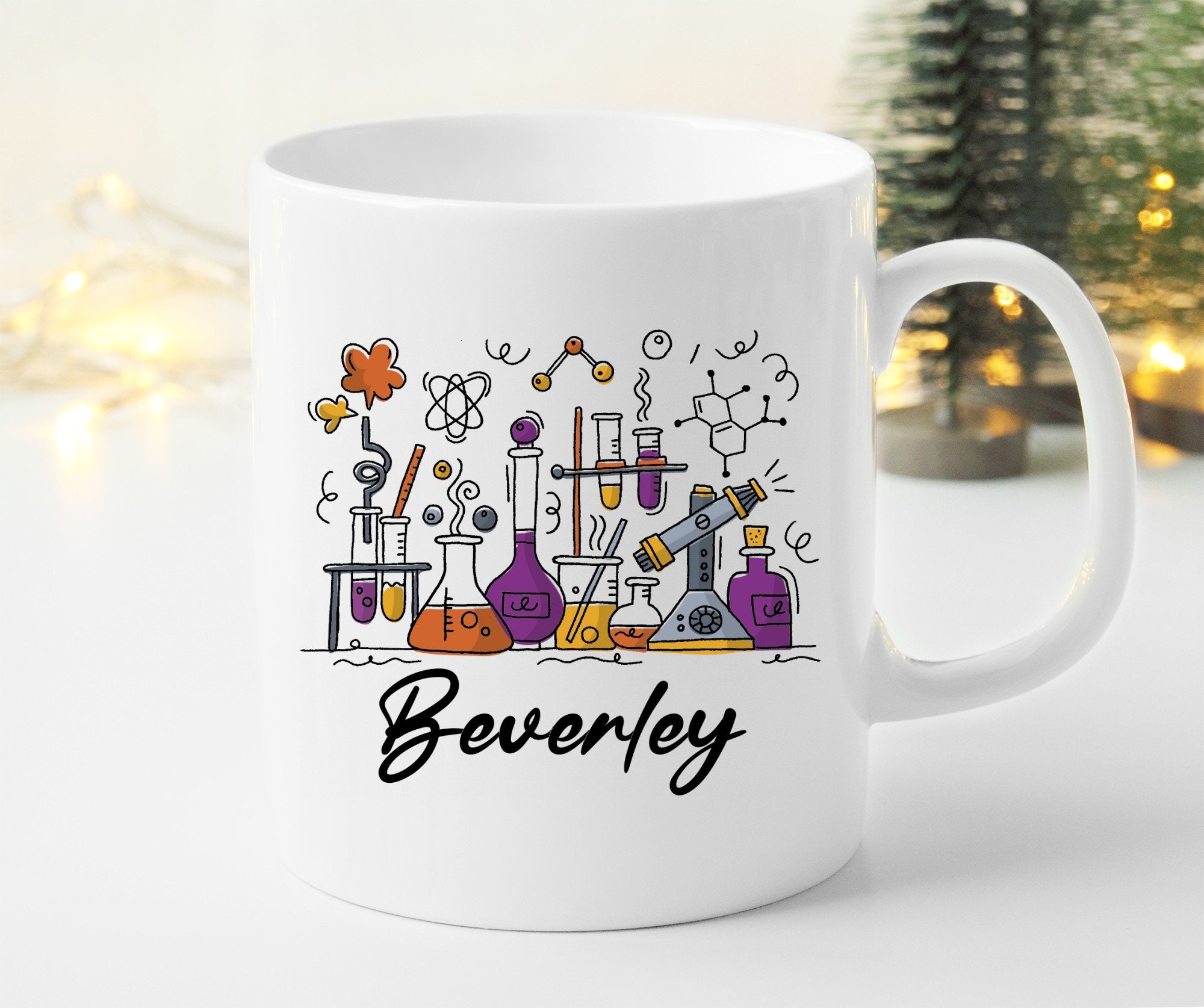 Personalized Chemistry Mug Chemistry Gifts Chemistry Coffee Etsy