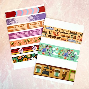 Cute Disney inspired cute stationery washi tape mickey designs