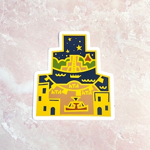 Mexico pavilion Epcot cute vinyl small sticker design