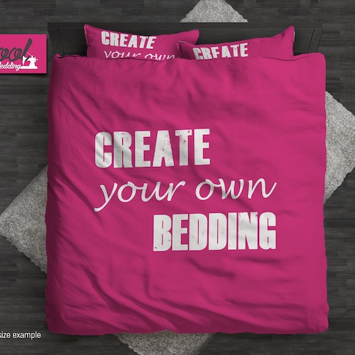 Custom Duvet Cover Personalized Beddding Custom Comforter Etsy