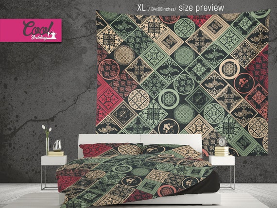 Pattern Tapestry Haute Couture Wall Boho Chic - Couture Wall Decor Pattern Tapestry Haute Couture Wall Boho Chic - Couture Wall Decor