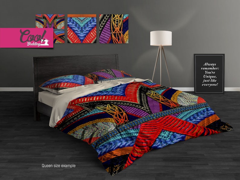 Bohemian Bedding Set, Boho Bedding, Ethno Beddings, Knitthes Bed Set, Hand drawn Bedding, Bedroom decor 47 Bohemian Bedding Set, Boho Bedding, Ethno Beddings, Knitthes Bed Set, Hand drawn Bedding, Bedroom decor 47