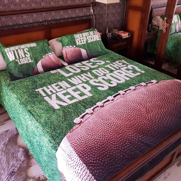 Football Bedding Etsy