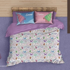 personalized kids bedding