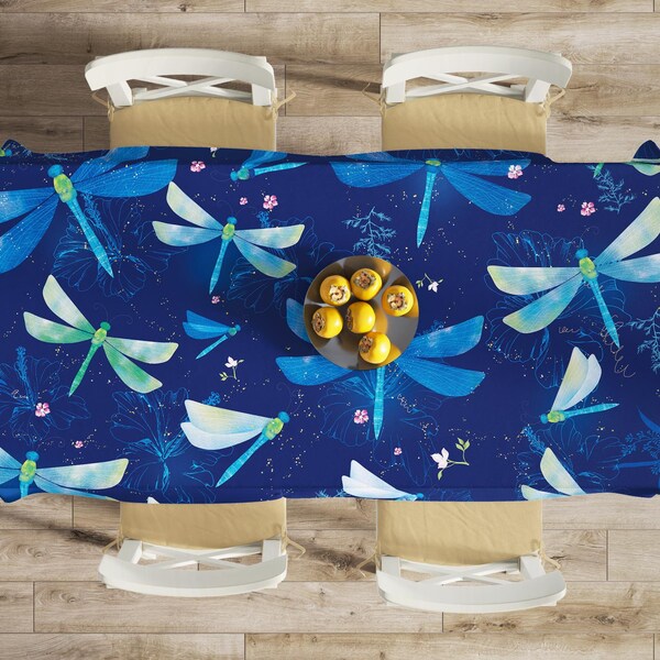 Dragonfly Tablecloth Etsy
