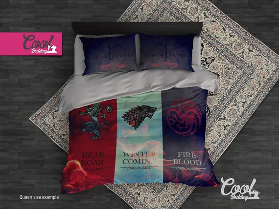 game of thrones bed set