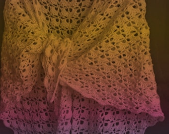 Häkelmuster für ein Dreieckstuch